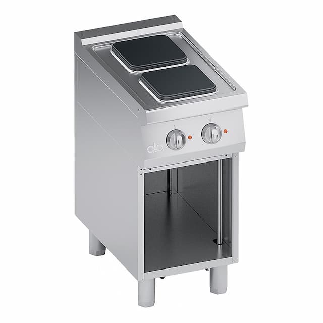 Плита электрическая ATA ELECTRIC RANGE 2 PLATES + OPEN CABINET