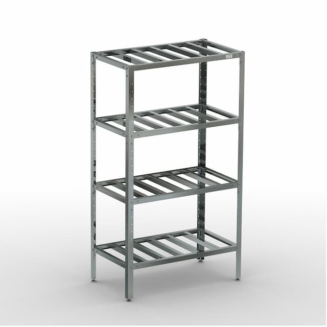 Стеллаж решетчатый КОБОР СКР-120/50/430 (высота 1800)