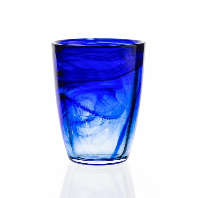 Стакан ARDACAM Atlas ARD 8224.11 d 8,1 см h 11 см (стекло, цвет / декор синий)