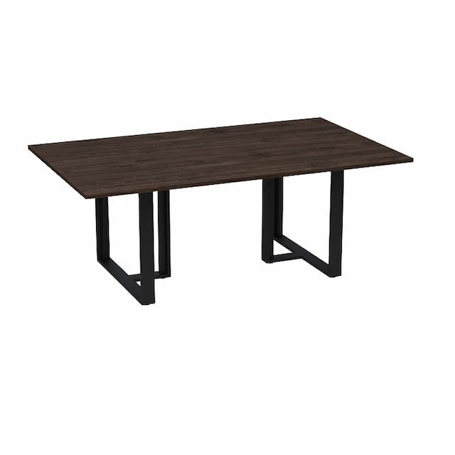 Стол переговорный Алсав MAGNETIC 15СП.2012 (2000х1200х750) брауни/graphit