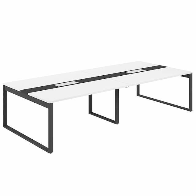 Стол для переговоров 3200х1638х750 Norden Allegro AG.2-3216.WH.72.AN.AN