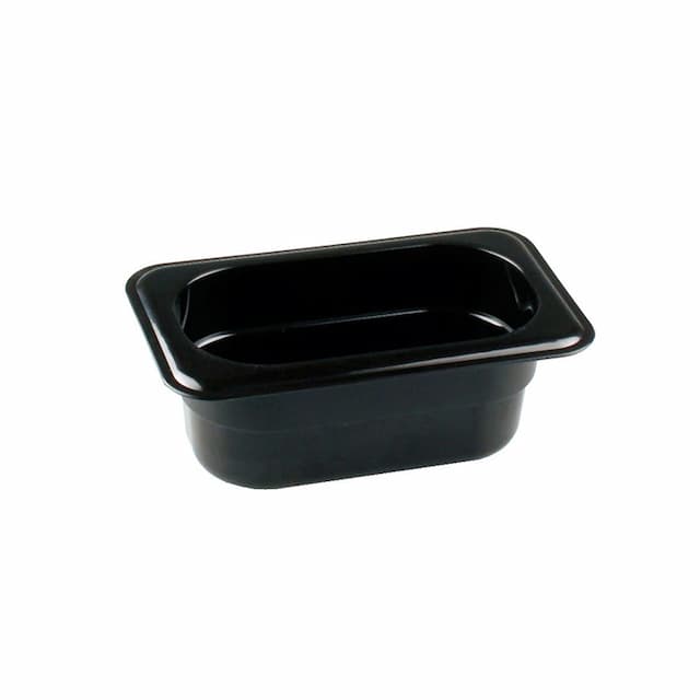 Гастроемкость RESTOLA GN1/9х65, полипропилен черная