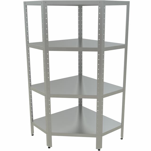 Стеллаж кухонный угловой КОБОР СКУ-5/4-90/100/430