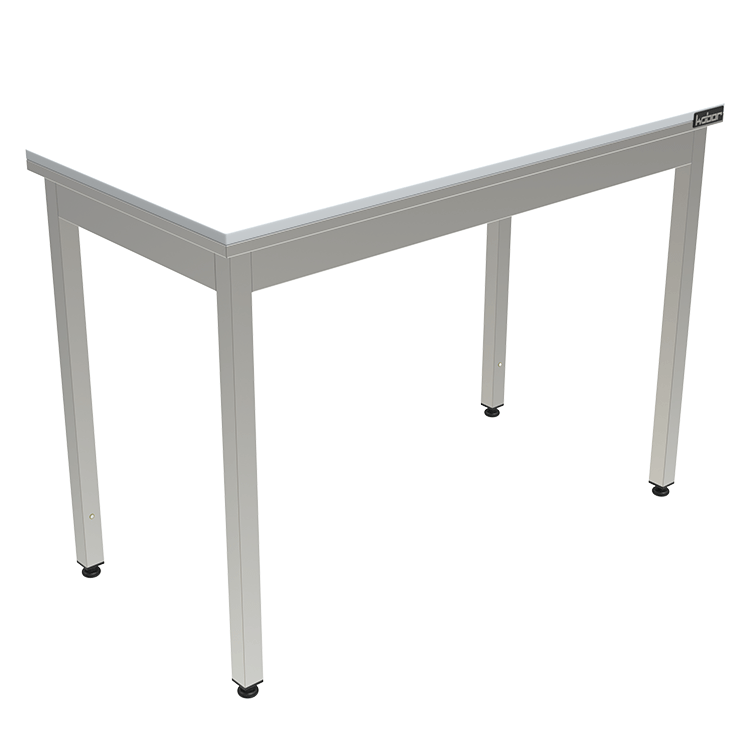 Стол с полипропиленовой столешницей КОБОР СПП-120/60 без обвязки 