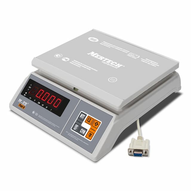 Фасовочные настольные весы MERTECH M-ER 326 AFU-32.1 "Post II" LED RS-232